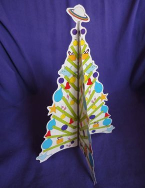 3D cardboard cutout - kids souvenir Take home your own tree